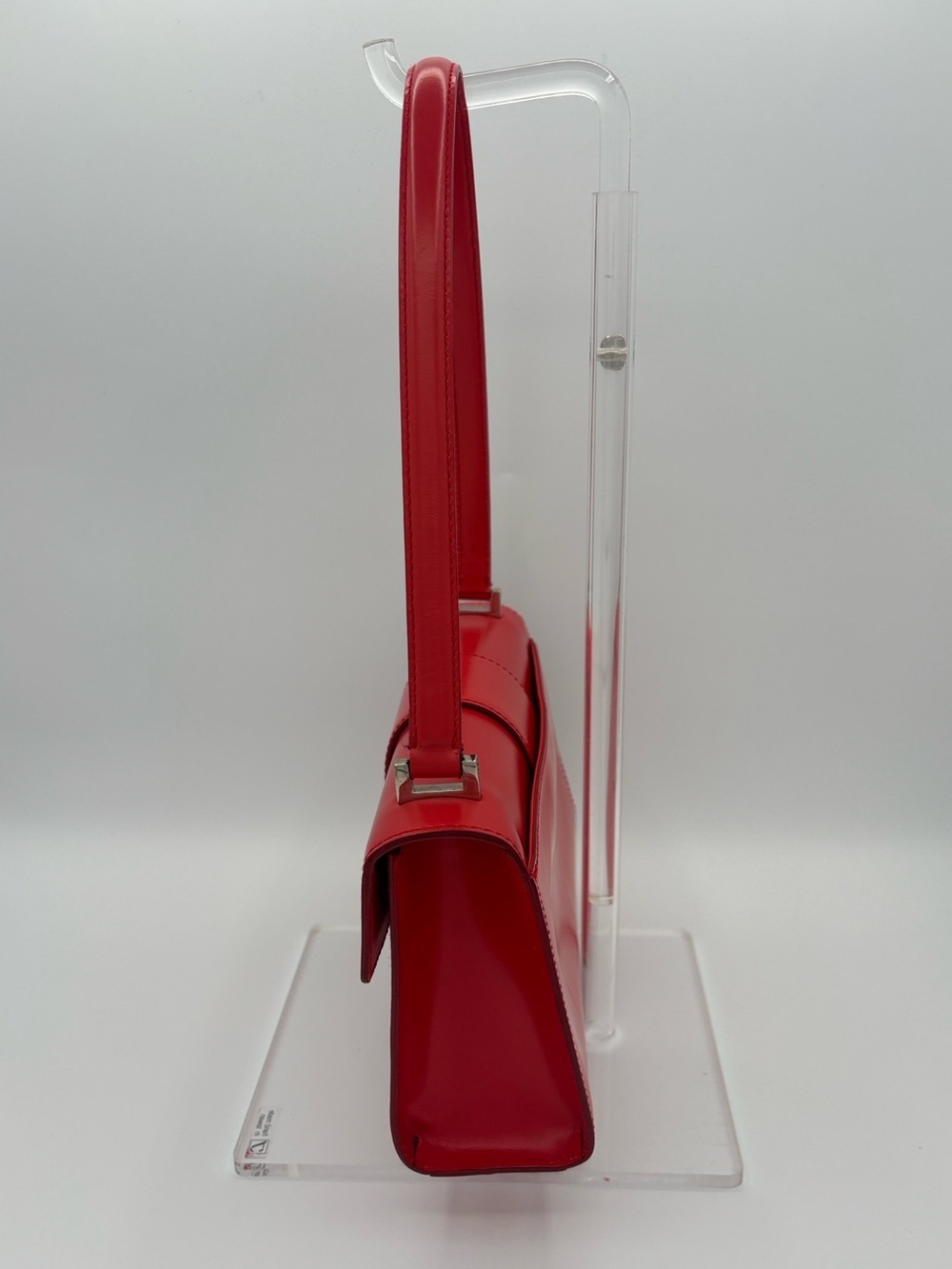 Salvatore Ferragamo Red Shoulder Bag - Leather - Picture 3 of 13